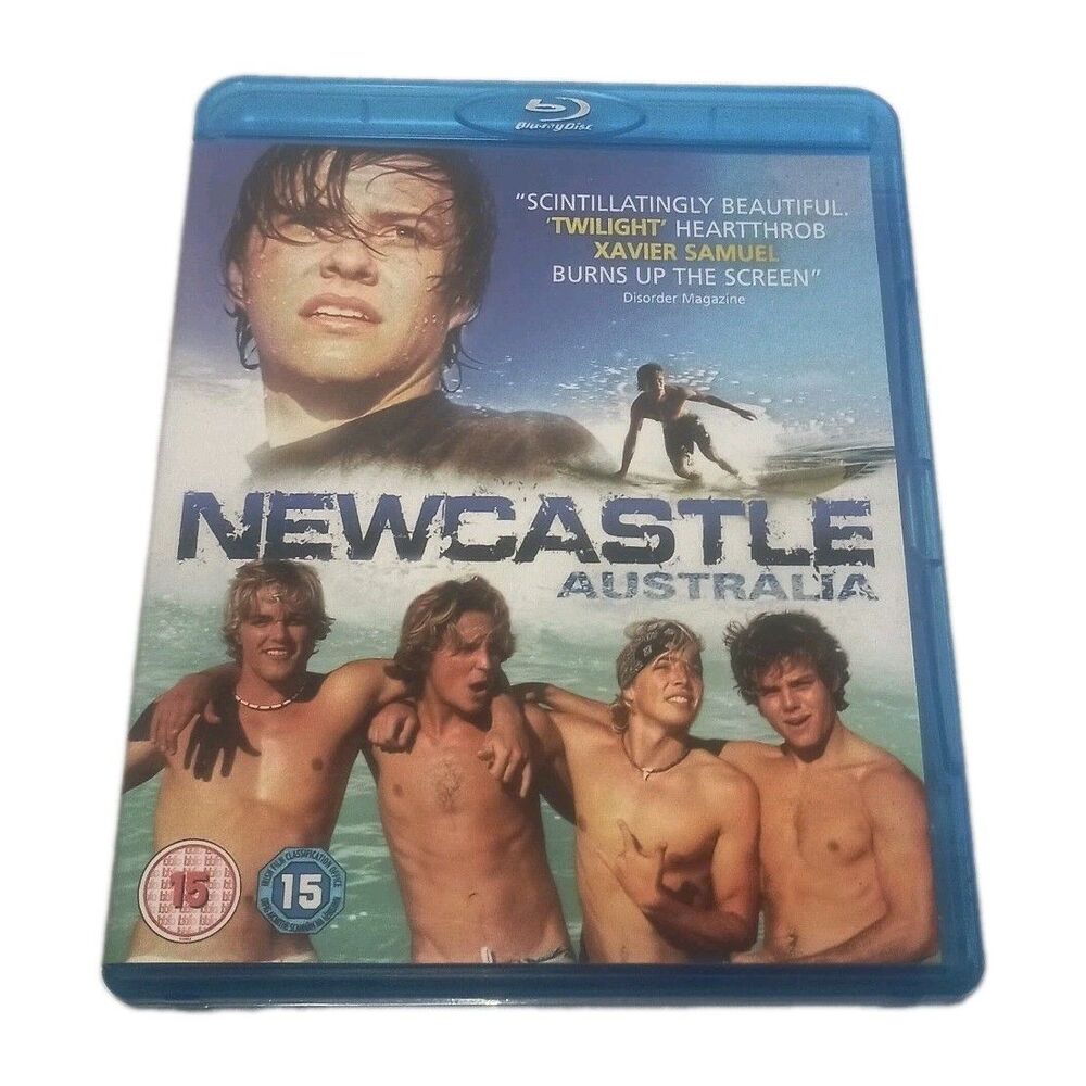 Newcastle Australia RARE OOP Import Region Free BLU RAY Xavier Samuel Dan Castle